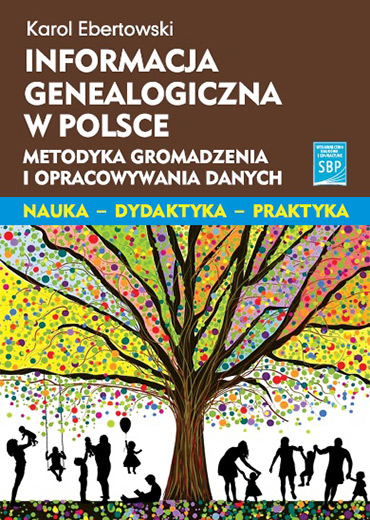 okładka książki. Drzewo, pod którym chodzą, bawią się huśtają rodziny z dziećmi