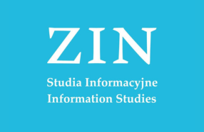 Napis: ZIN Studia Informacyjne Information Studies