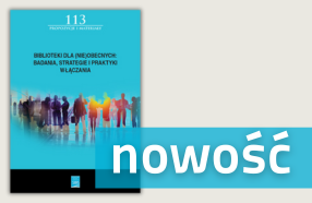 Okładka książki, napis nowość